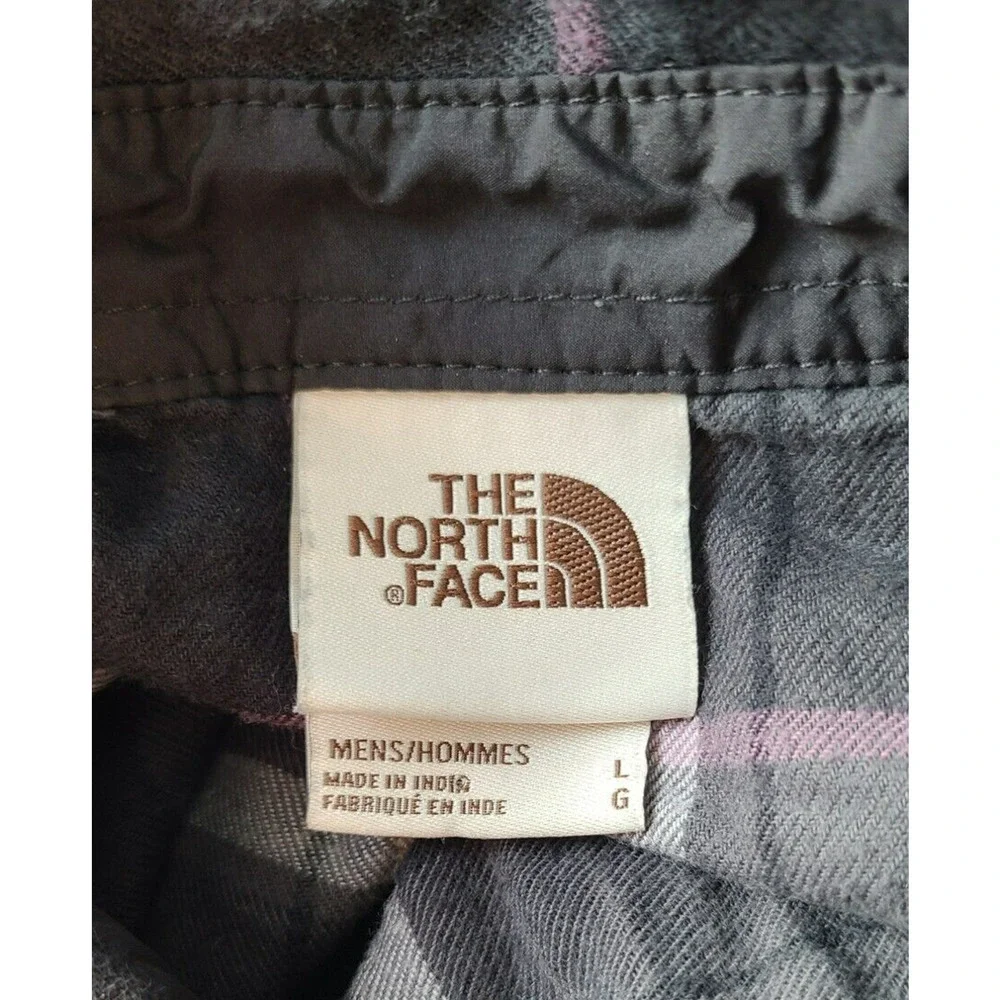 The North‎ Face Button Up Long Sleeve Shirt Size L